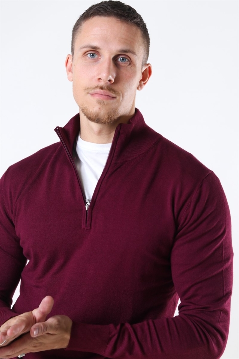 Jeff Argento Half Zip Breien Zinfandel