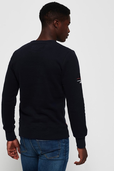 Superdry Trophy Crew Sweat Navy