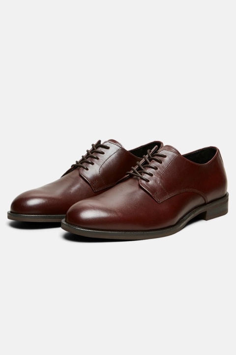 Selected Louis Læder Schoen Chestnut