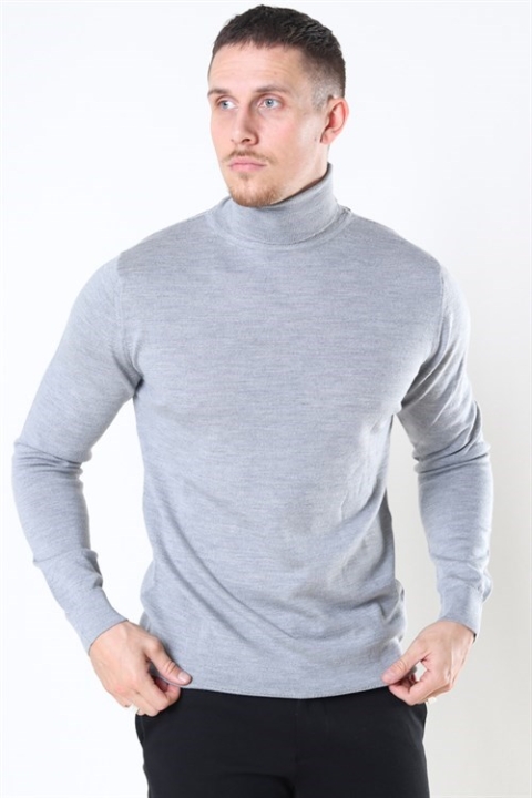 Clean Cut Copenhagen Merino Wool Roll Breien Light Grey Mel