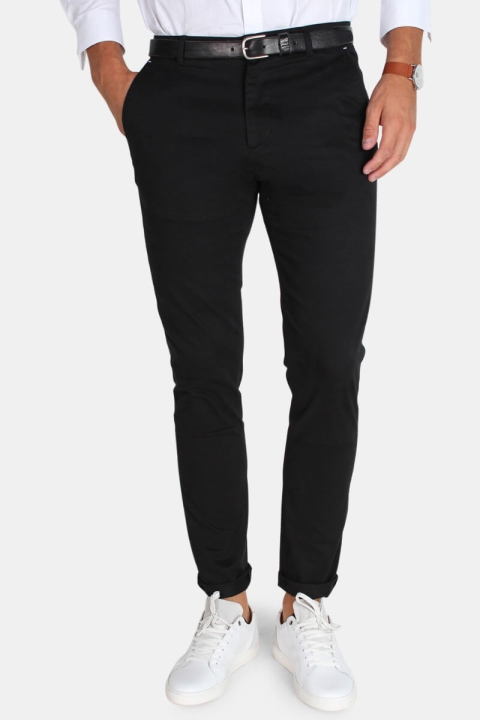 Tailored & Originals Rainford Broek Black