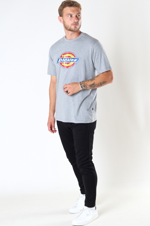 DICKIES ICON LOGO TEE GREY MELANGE