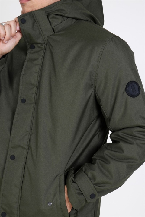 Only & Sons Favour Walther Parka Jas Forest Night