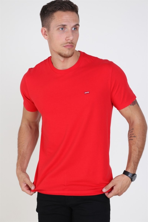 Levis Original T-shirt Brilliant Red