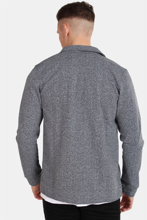 Jack & Jones Herring Sweat Jas Light Grey Melange