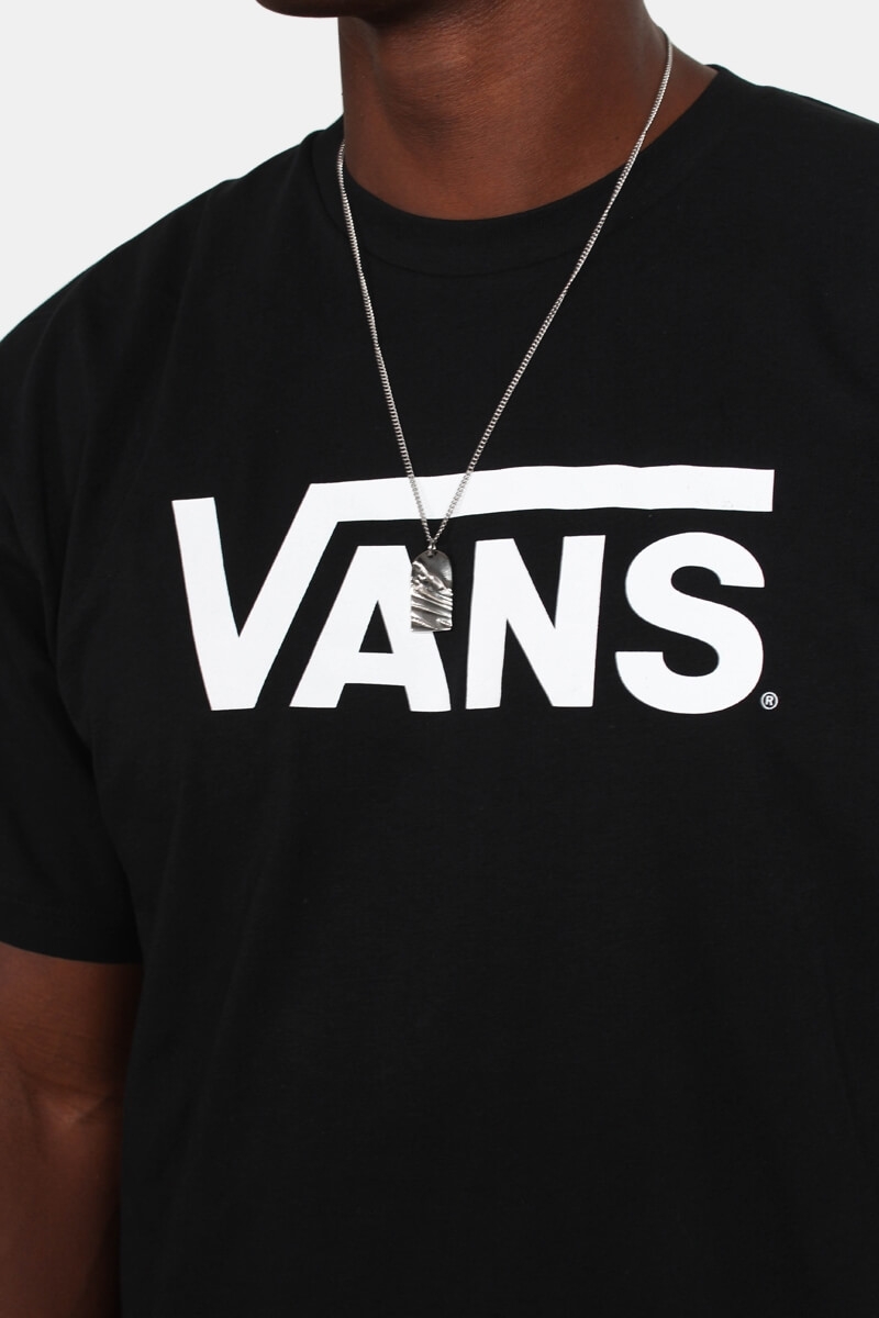 Vans t on sale shirt black