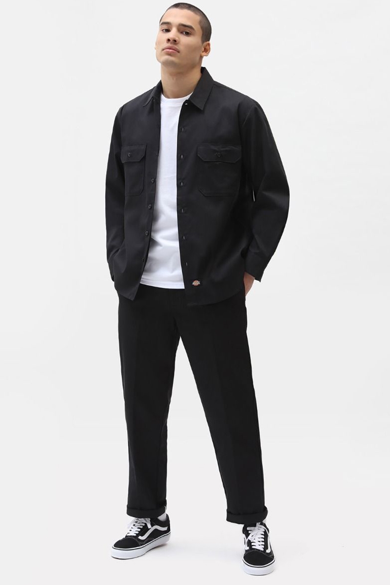 Dickies long on sale sleeve work shirt