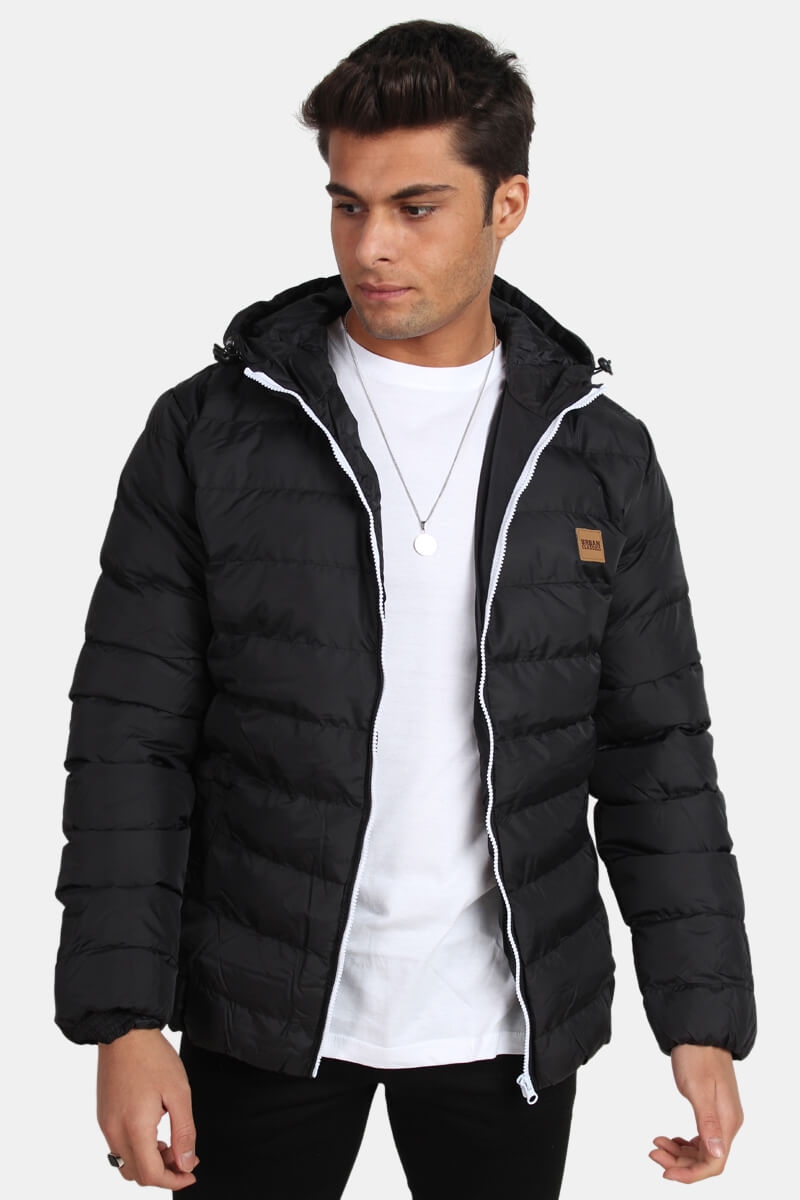 Opeenvolgend Kenmerkend postkantoor Urban Classics Jas Black/White/Black