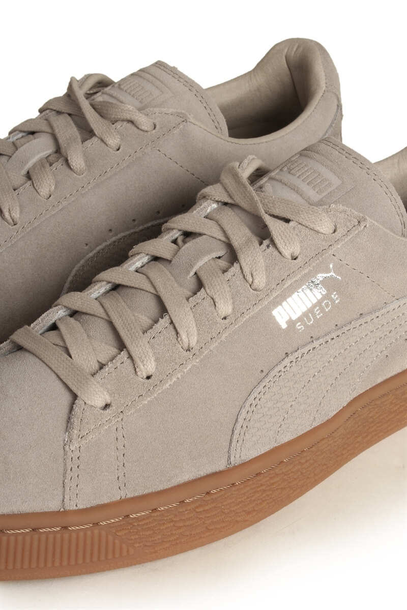 Puma basket khaki clearance