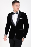 Only & Sons Manny Velvet Tux Blazer Black