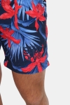 Superdry Vacation Paradise Swim Shorts Worn Nautical Navy