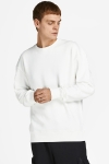 Jack & Jones JJESTAR BASIC SWEAT CREW NECK Cloud Dancer