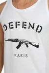 Defend Paris DebardeKlok Tank Top White