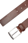 Jack & Jones JACSTOCKHOLM LEATHER BELT NOOS Brown Stone