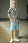 Jack & Jones Summer Luke Regular Fit Texture Resort Shirt SS Black