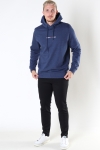 TJM STRAIGHT LOGO HOODIE Twilight Navy Htr