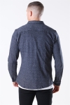 Only & Sons Gabriel LS Strikket Overhemd Dark Navy