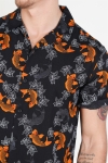 Only & Sons Gabrial S/S Animal Viscose Overhemd Black/Fish Print