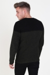 Only & Sons Sato 5 Colorblock Crew Neck Breien Rosin