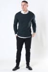 Clean Cut Copenhagen Merino Wool Crew Breien Bottle Green