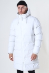 Rains Long Puffer Jas Off White