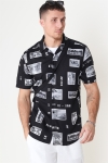 Only & Sons Oliver SS Printed Overhemd Black