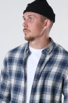 Kronstadt Dean Flannel check shirt Grey / Blue