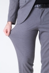 Selected Slim Jim Flex Broek Light Grey Melange