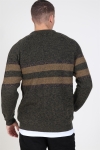 Only & Sons Cesco 5 Struc Stripe Breien Forest Night