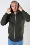 Jack & Jones JJESOFT BASIC SWEAT ZIP HOOD NOOS Forest Night REG FIT