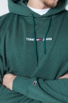 TOMMY JEANS TJM STRAIGHT LOGO HOODIE Rural Green