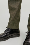 Jack & Jones Riviera Linen Trousers Olive Night