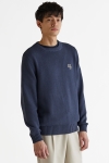 Woodbird Kurt Knit Crew Navy