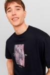 Jack & Jones Vesterbro Photo Tee SS Black