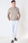 Kronstadt Timmi Organic/Recycled striped t-shirt Sand