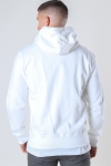 Champion Hooded Full Zip Sweartshirt White