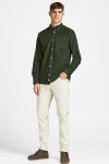 Jack & Jones ATLAS CORD SHIRT L/S BUTTON DOWN Forest Night SLIM FIT