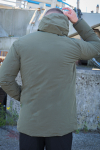 Jack & Jones Keen Stretch Parka Jacket Grape Leaf