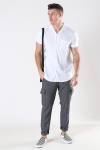 Only & Sons Silo Solid Viscose Overhemd White