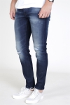 Only & Sons Loom Dark Wash Blue Denim