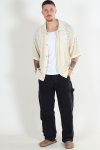 Jack & Jones Club Knit Polo Cardigan Egret