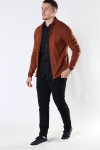 JEFF LAUGE FULL ZIP CARDIGAN Golden Brown