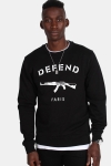 Defend Paris Paris Crew Sweat Black 