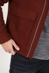 Jack & Jones Magnus Uld Bomber Jas Cappuccino