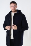 Clean Cut Copenhagen James Duffelcoat Navy