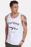 Defend Paris DebardeKlok Tank Top White