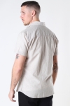 Selected SLHSLIMNEW-LINEN SHIRT SS CLASSIC W Crockery