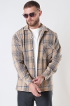 Woodbird Prize Check Shirt Camel