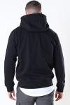 Tommy Jeans Fleece Zip Hoodie Black