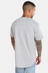 Only & Sons MATT LONGY SS TEE Light Grey Mel